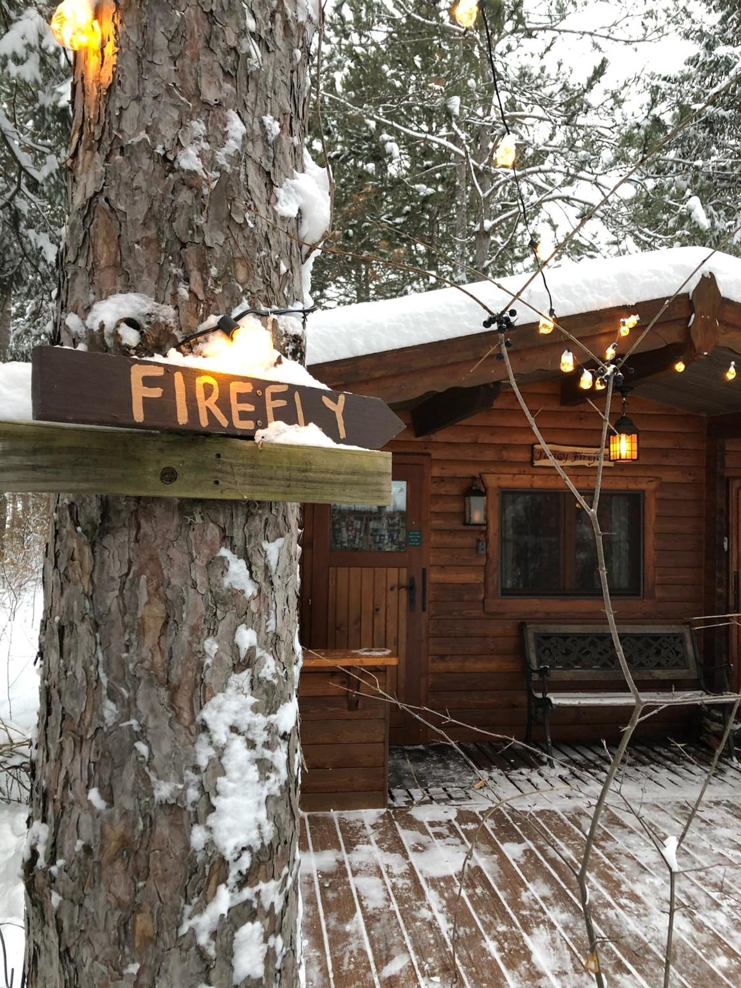 Fancy Fireflies Cabin Хейвард Экстерьер фото