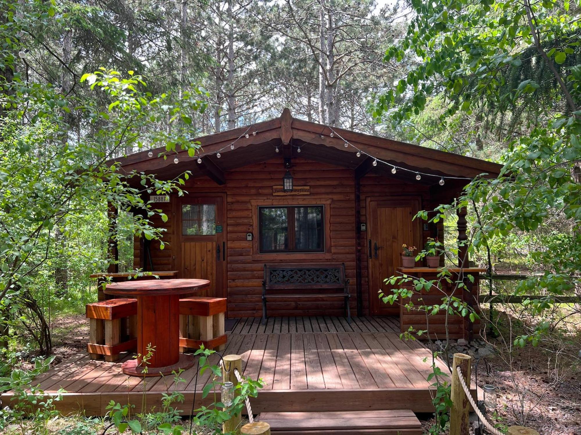 Fancy Fireflies Cabin Хейвард Экстерьер фото